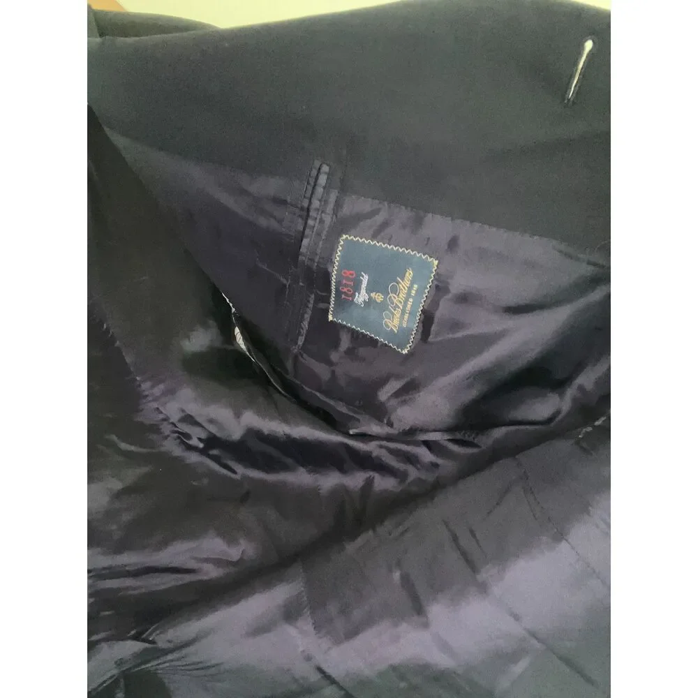 Brooks Brothers Made in Italy Navy Blazer